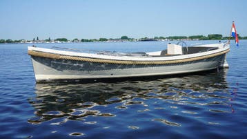 2008 Isloep 735 met 21pk, Watersport en Boten, Sloepen, Ophalen, Gebruikt, Binnenboordmotor, Diesel