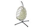 Hangstoel PE Rattan Modern | Premium | Scherpe Prijs, Binnen, Nieuw, Ophalen of Verzenden, Met standaard
