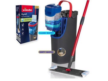 Veiling - Vileda H2Pro Flatmop Dweilsysteem met Emmer en Ste