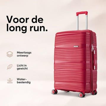 2dekans | SC Travelin Charm – 24-inch Medium Reiskoffer –, Ophalen of Verzenden, Zo goed als nieuw