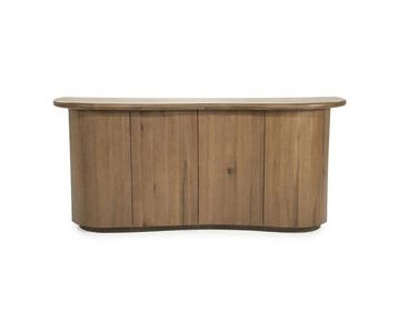 Dressoir Josh 180x50cm - bruin | Eleonora, Ophalen of Verzenden, Nieuw