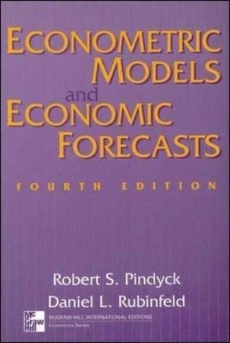 Econometric Models And Economic Forecast - Robert Pindyck, Boeken, Taal | Engels, Gelezen, Verzenden