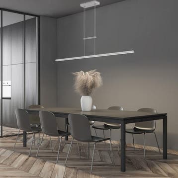 2dekans | Hanglamp Profilo 3318ST van Steinhauer van staal,, Ophalen of Verzenden, Zo goed als nieuw