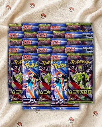 Pokémon - 25 Booster pack - Pokémon TCG MEGA - Munikis/Ninja, Nieuw