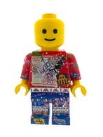 Koen Betjes (1992) - LEGO Figure XL - Homage to Banksy