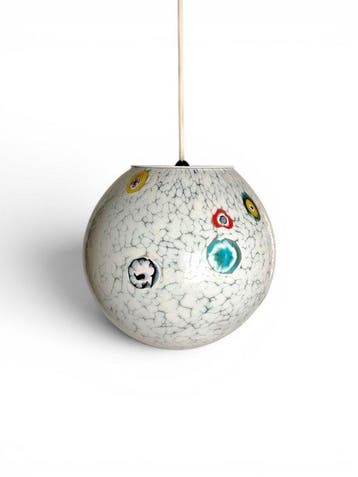 Plafondlamp - Glas - Hanglamp D20 – Geen reserveprijs., Antiek en Kunst