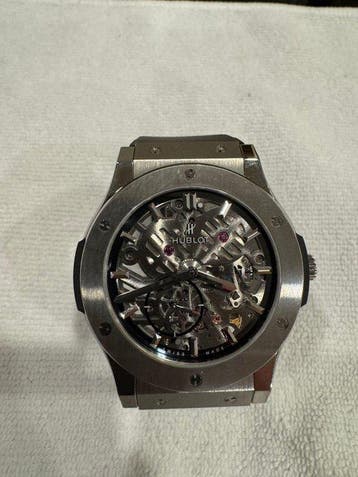 Hublot - Master Ultra Thin - 515.NX.0170.LR - Heren - 2018, Sieraden, Tassen en Uiterlijk, Horloges | Heren, Nieuw