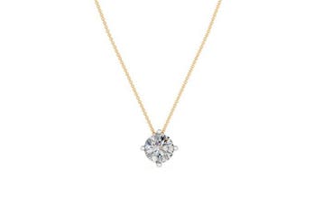 Halsketting - 14 karaat Geel goud - 3.51ct. tw. Diamant, Nieuw