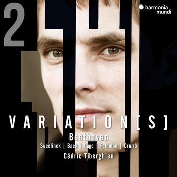 cd - cedric tiberghien - BEETHOVEN COMPLETE VARIATIONS FO..., Verzenden, Zo goed als nieuw