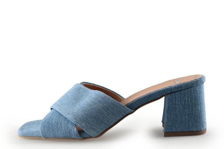 Manfield Pumps in maat 37 Blauw, Kleding | Dames, Schoenen, Blauw, Zo goed als nieuw, Pumps, Verzenden