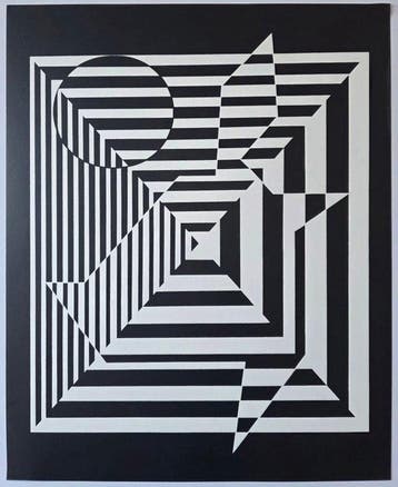 Victor Vasarely (1906-1997) - Yablapour II