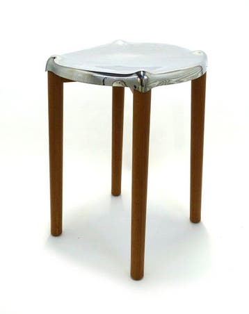 Alessi - Philippe Starck - Kruk - Poêle Low Stool - 18/10