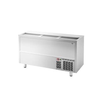 GGM Gastro | Flessenkoeler bovenlader - RVS - 445L | FEI445, Verzenden, Nieuw in verpakking, Ovens, Magnetrons en Steamers