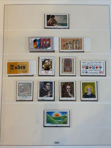 Duitsland, Bondsrepubliek 1981/2000 - Bondsrepubliek, Postzegels en Munten, Gestempeld