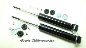 Schokdemperset achterzijde (schokbreker) W115 W116 W123 L+R, Auto-onderdelen, Ophalen of Verzenden, Nieuw, Oldtimer onderdelen