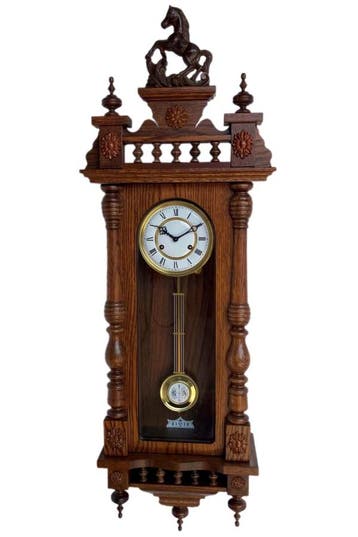 Paardjes klok regulateur 150-2144, Verzenden, Nieuw