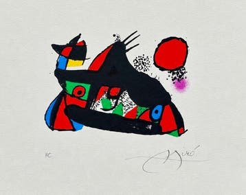Joan Miro (1893-1983) - Le Petit Escogriffe