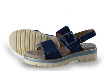 Ara Sandalen in maat 37 Blauw, Kleding | Dames, Sandalen of Muiltjes, Zo goed als nieuw, Ara, Verzenden