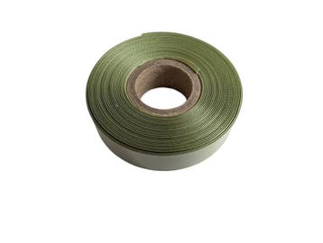 Zijdenlint Lintprinter Mosgroen 15mm 25 meter, Ophalen of Verzenden, Nieuw