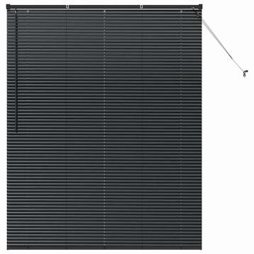Aluminium Jaloezieen 175x140 Zwart | Tweedekansje | OP=OP, Ophalen of Verzenden, Zo goed als nieuw, Zwart