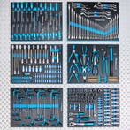 Datona Gereedschapsset 273-delig in softmodules - voor 6, Doe-het-zelf en Verbouw, Gereedschap | Handgereedschap, Ophalen of Verzenden