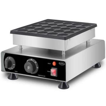 Poffertjesplaat | 50°C/300°C | RVS | Elektrisch | 0.9kW, Verzenden, Nieuw in verpakking