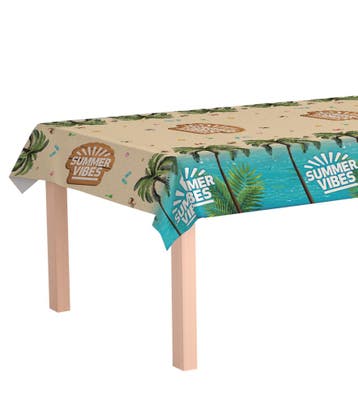 Tafelkleed Summer Vibes Hawaii 137x274cm, Ophalen of Verzenden, Nieuw