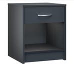 Nachtkastje Hamburg Antraciet 50x40x35cm (Slaapkamer), Verzenden, Nieuw