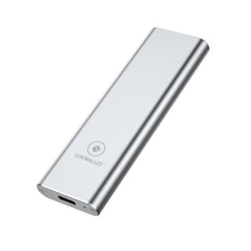 LUXWALLET DM HSB2 M.2 NVME SSD naar USB 3.1 Type-C externe h, Computers en Software, Harde schijven, Verzenden, Nieuw