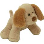 Knuffel Hond beige 28cm, Verzenden, Nieuw