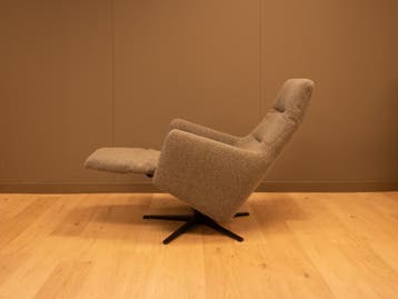 Relaxstoel Harley met ACCU en 2 motoren, met 25% KORTING!, Moderne relaxstoel Justin van Chill Line , Minder dan 75 cm, Stof, Nieuw