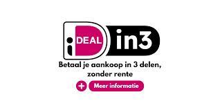 Bestel je producten tot 600,- met In3 iDeal via onze Webshop