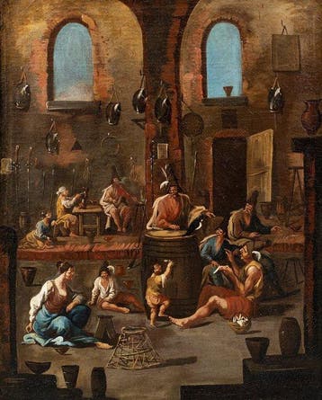 Alessandro Magnasco (1667-1749), Follower of - Tavern Scene