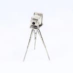 Medusa Oro - Camera op statief - Beeldje - .925 zilver