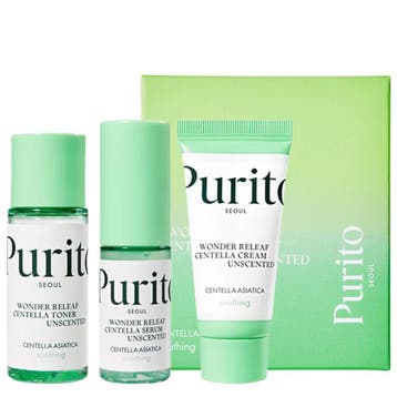 Purito Wonder Releaf Centella Mini Kit Unscented, Ophalen of Verzenden, Nieuw, Overige typen