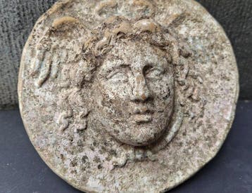 Oud-Grieks, Magna Graecia Gorgon Hoofd Appliqué