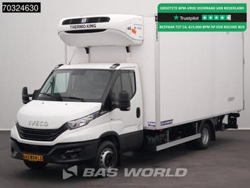 Iveco Daily 72C21 3.0L Automaat Lamberet Laadklep Koelwagen, Automaat, Stof, Gebruikt, Euro 6