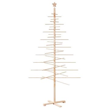 Houten Kerstboom 210cm - Retourdeal - 33% Korting, Diversen, Ophalen of Verzenden, Zo goed als nieuw