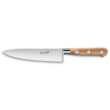 Déglon SABATIER DEG® OLIVIER – 3-delige Set – Olijfhou, Ophalen of Verzenden, Nieuw, Rvs of Chroom
