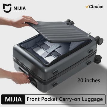 Xiaomi MIJIA 20" Carry-on Koffer met Handige Voorvak, Verzenden, Nieuw