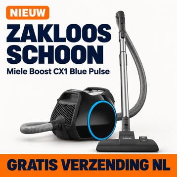 Miele Boost CX1 Blue Pulse stofzuiger | Zakloos | Nieuw, Inclusief accessoires, Verzenden, Nieuw, Miele