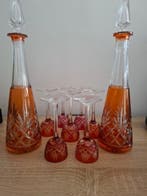 Drankservies - Kristal - Kristallen likeurset, Antiek en Kunst