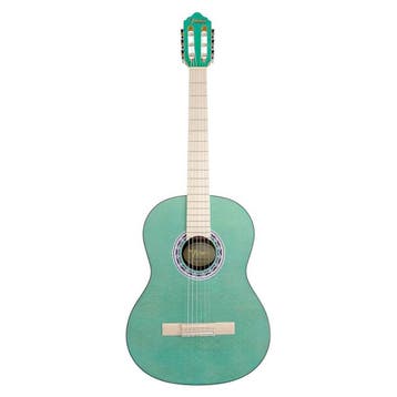 Valencia VC354AB Klassieke Gitaar 4/4 Aqua Blauw, Muziek en Instrumenten, Ophalen of Verzenden, Nieuw
