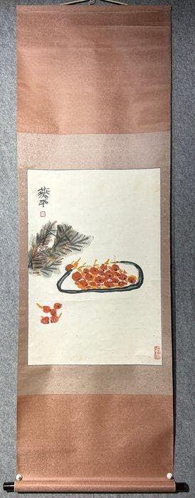Set van 2 Japanse hangende rollen – Vrijehand Stilleven met