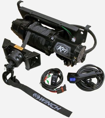 KFI Polaris Plug-N-Play Winch 5000 lbs. - Synthetic Cable, Ophalen of Verzenden, Nieuw