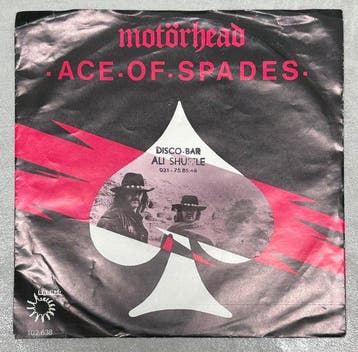 Motörhead - Ace of Spades - Hard to find Dutch pressing - 45, Nieuw in verpakking