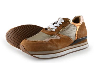 Linea Zeta Sneakers in maat 42 Cognac, Kleding | Dames, Schoenen, Overige kleuren, Verzenden, Linea Zeta, Sneakers of Gympen
