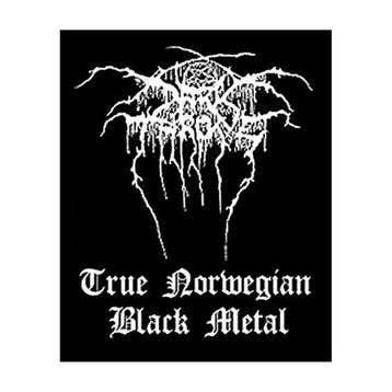 Darkthrone True Norweigan Black Metal patch off. merchandise, Ophalen of Verzenden, Nieuw, Kleding