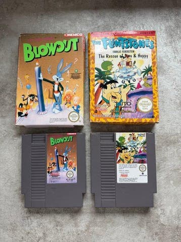 Nintendo - Nes - Blowout-The Flintstones - Videogame - In, Nieuw