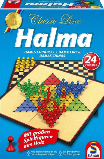 Schmidt Halma - Bordspel voor 1 tot 4 spelers - Vanaf 8 jaar, Verzenden, Nieuw